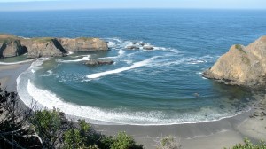 The secret pirate cove wherein hides the Black Pearl.